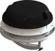 MaxxFan Dome poistoilmaventtiili 12 V, musta - Muut koriosat - 17585 - 1
