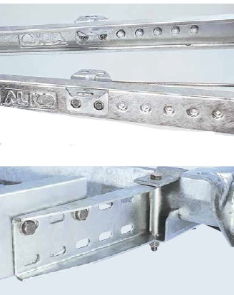 Aisa vasen AL-KO V 2000kg/3185mm - Aisat ja aisavaa'at - 23435 - 1