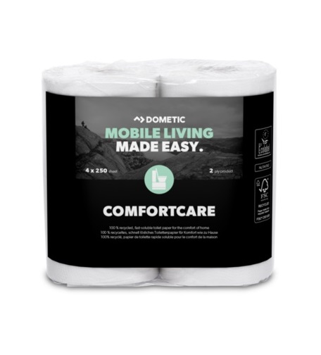 Dometic WC-paperi ComfortCare, 4 rullaa - Kemialliset käymälät Dometic - 11655 - 1