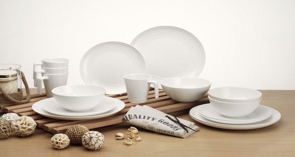 Flamefield melamiiniastiasto Seramika Vanilla, 16 osaa - Ruokailu ja kattaus - 21365 - 1