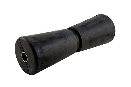 Kölirulla kumi musta 300mm Kölirulla reikä 29mm - Keulatuet/Rullat - 13495 - 1