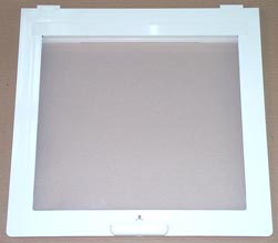 MPK hyttysverkko 40x40, valkoinen leveä kehys - KATTOLUUKUT JA OSAT - 155 - 1