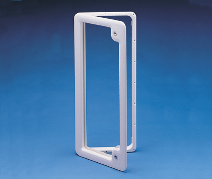 Thetford luukku D4, kehys, valkoinen - Ovien ja luukkujen osat - 915 - 1