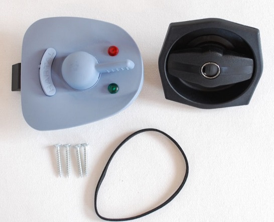 Ulko-oven lukko vasen 2002-2004 ei lukkopesää, FF1 - HOBBY VARAOSAT - 3505 - 1