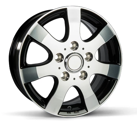 Tomason vanne TN3F130X5 keskirei78,1mm 6,5X16 Ducato musta pintakiilt 1161023-B - AUTON ALUSTAN VARAOSAT - 11425 - 1