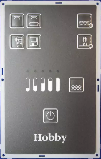 Ohjauspaneeli EL506, De Luxe Ilman kehystä, 2014 standard De Luxe eas - HOBBY VARAOSAT - 7976 - 1