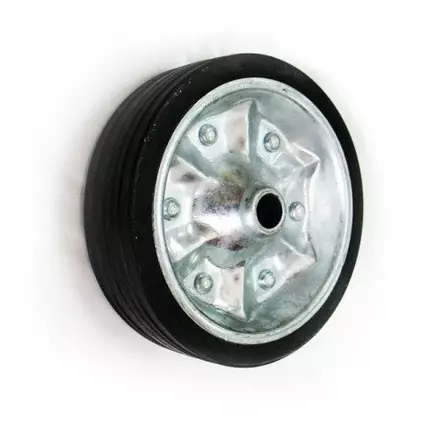 Pelkkä pyörä 200 x 50 500 kg peltivanne kovakumi - Pelkkä pyörä - 11396 - 1