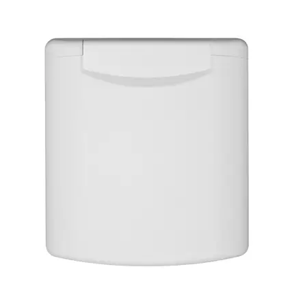 Rasian kansi valkoinen 13 magneettilukitus - Sähkörasiat, pistokkeet - 6936 - 1