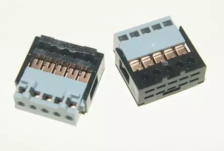 Vesisäiliön johtosarjan liitin Litteän johdon päähän, musta/harmaa - HOBBY VARAOSAT - 5836 - 1