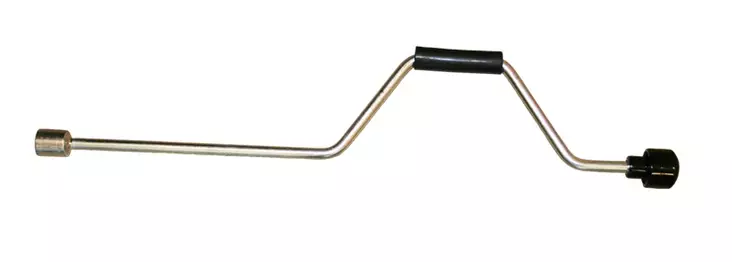 Haba nurkkatuen veivi 865 mm, mutteri 19 mm - Veivit/mutterit - 16766 - 1