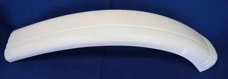 Kattolista etuyläkulma oikea valkoinen - HOBBY VARAOSAT - 4516 - 1