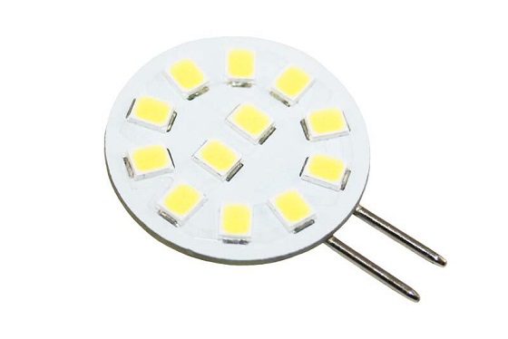 Led polttimo Super flat 2w Valoteho 200 Lumen lämmin valkoinen - Polttimot - 16956 - 1