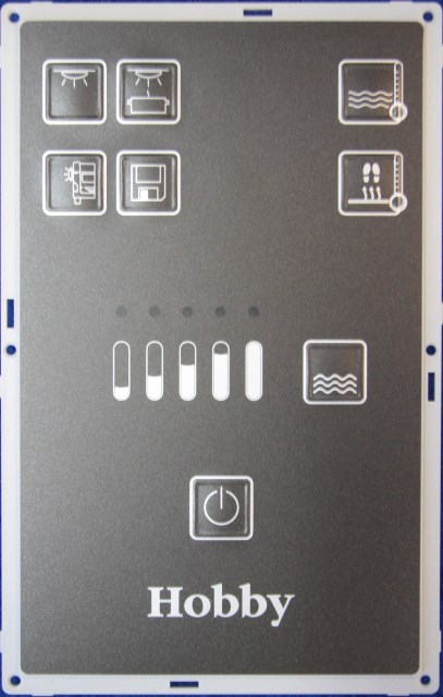 Ohjauspaneeli EL506, De Luxe Ilman kehystä, 2014 standard De Luxe eas - HOBBY VARAOSAT - 7976 - 1