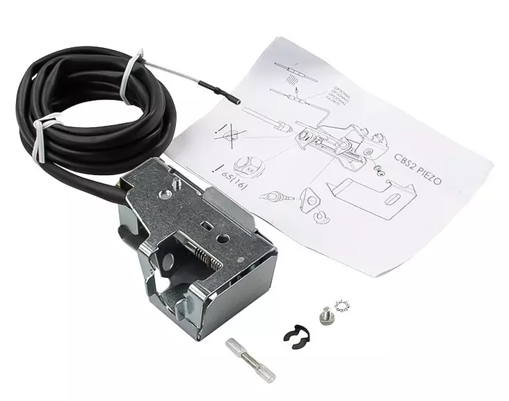 Poltin 30 mbar CBS2, DN16, Piezo - Jääkaappien varaosat Dometic - 17896 - 1