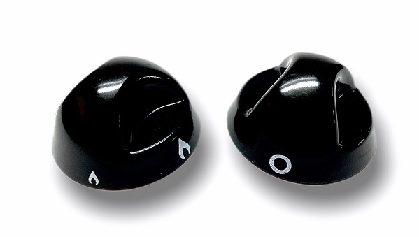 Säädinnuppisarja 3kpl, musta SPCC0918 - Liesien ja uunien varaosat - 10076 - 1