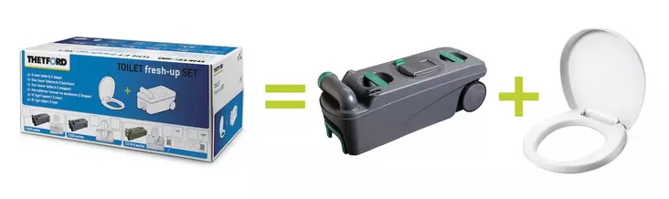 Thetford Fresh Up Set C-500 Hymer - Kemialliset käymälät Thetford - 10286 - 1