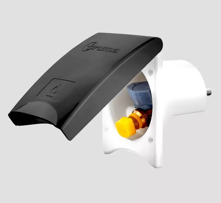 Truma kaasun ulosottorasia, musta - Kaasujärjestelmän tarvikkeet - 13796 - 1