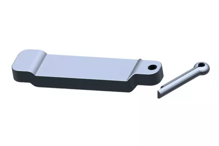 Vintturihihnan lukitsintappi 501 plus Lukitsintappi AL-KO plus vinssiin - Varaosat - 8466 - 1