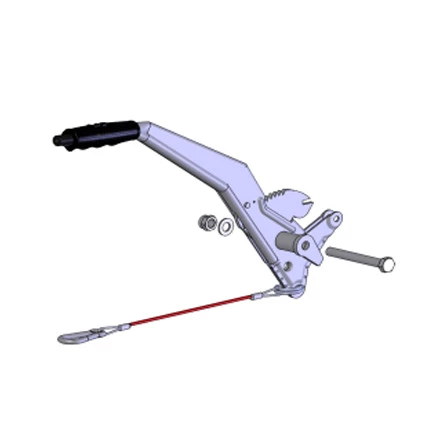 Käsijarrukahva Wap 15 AS Vetopäähän 1500-3000kg - Bpw/peitz/wap/indespension - 25046 - 1