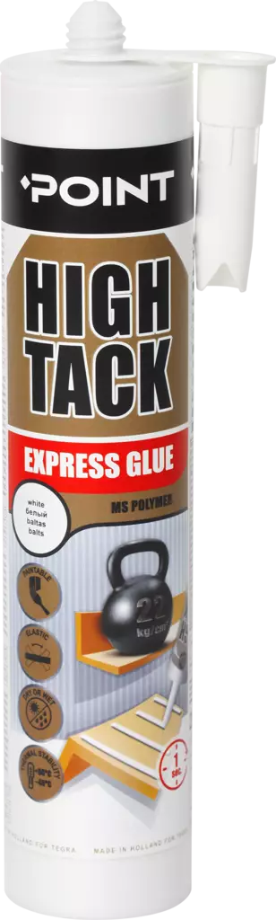 Point MS polymeeriliima, valkoinen 310 ml - LIIMAT JA TIIVISTYSMASSAT - 23536 - 1