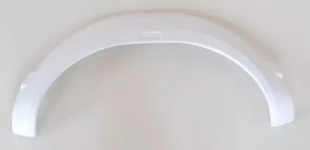 Lokasuojan kaari 1-aks valk. ( Muovihelma ) - HOBBY VARAOSAT - 11557 - 1