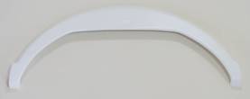 Lokasuojan kaari 1-aks valk 755x365, keskikorkeus 143 mm, matta - HOBBY VARAOSAT - 3223 - 2