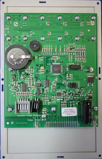 Ohjauspaneeli, tarra, EL507 LCD, ilman kehystä, De Luxe Easy - HOBBY VARAOSAT - 7917 - 2
