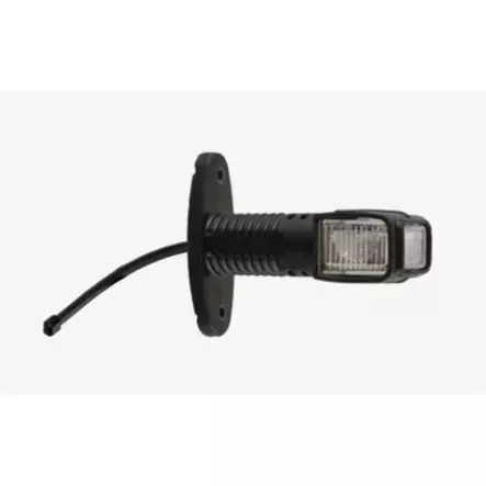 Sivuvalo puna/valkoinen led vas/oik 12-24v - Aspöck - 18027 - 1