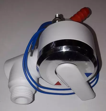 Suihkun sekoitushana Perfect valkoinen/kromi 031/2105-235, 25mm - HOBBY VARAOSAT - 5767 - 1