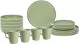 Brunner melamiiniastiasto Dolomit Green, liukueste, 16 osaa - Ruokailu ja kattaus - 23917 - 1