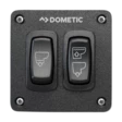 MF-DFST, Triple flush switch panel for - Kemialliset käymälät Dometic - 15827 - 1