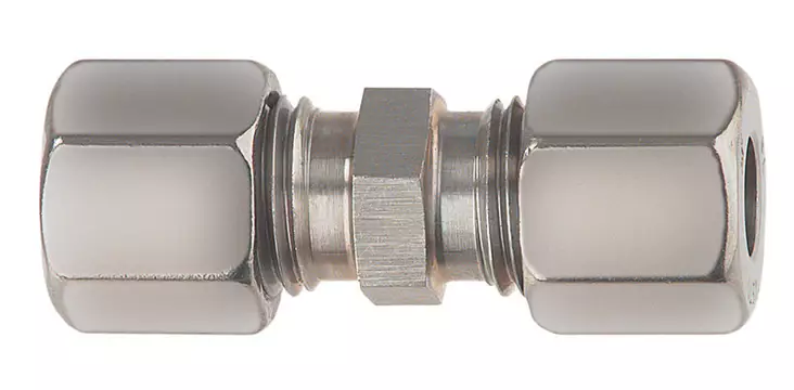 Gok jatkoliitin 8/8 mm teräs, väliliitin - Kaasujärjestelmän tarvikkeet - 287 - 1