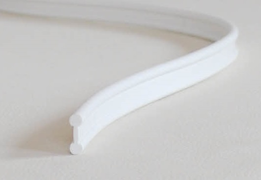 Kaasukotelon saranan kumiprofiili valkoinen, saranakumi - HOBBY VARAOSAT - 8907 - 1