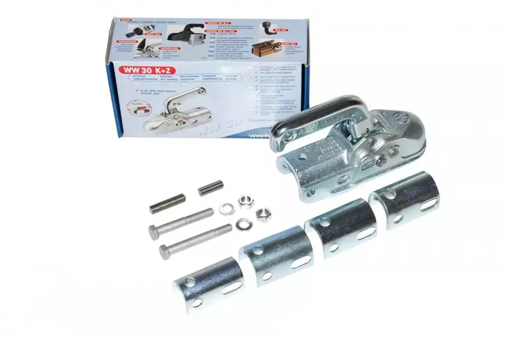 Kuulakytkin WW 3000kg 35-50mm putkelle pultit vaaka/pysty - Winterhoff - 10447 - 1