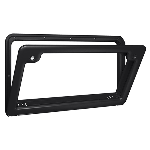 Thetford luukku D4, kehys, musta - Ovien ja luukkujen osat - 11372 - 1