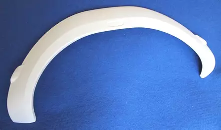 Lokasuojan kaari 1-aks valk. ( Alu helma ) - HOBBY VARAOSAT - 7178 - 1