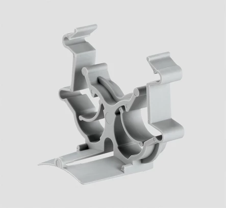 Truma letkun ja putken kiinnike harmaa - ILMALÄMMITYS - 14718 - 1