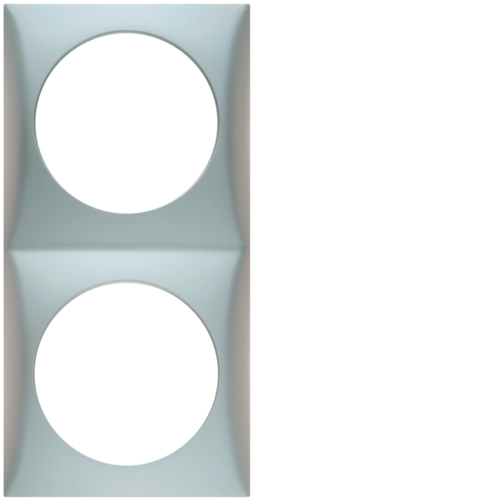 Berker kehys 2-osainen kromi matta - Sähkörasiat, pistokkeet - 11148 - 1