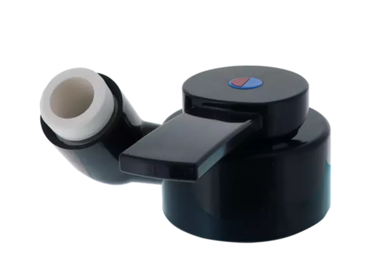 Comet suihkun vipusekoitushana Florenz Kompakt, musta + sovitesarja - Suihkutarvikkeet Comet - 23278 - 1