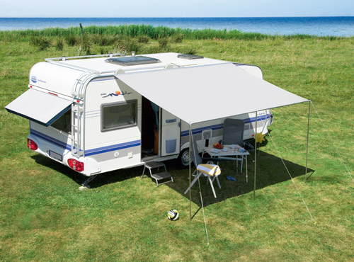 DWT katos Flora 4 350x240 cm, harmaa + pystytangot - Katokset - 1308 - 1