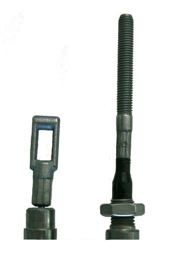 Jarruvaijeri 1400/1700 mm M8 longlife Silmukka/kierre al-ko, knott, bpw, peitz - Silmukka/kierre - 11958 - 1