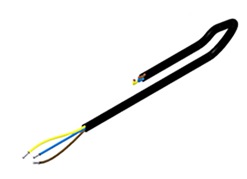 Johto 230 V, 1.6 m, Combi 4 E, 6 E, Ultraheat - Combi-lämmittimien varaosat - 14068 - 1