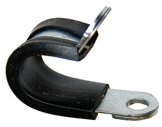 Gok kaasuputken kiinnike 8mm, kumipäällyste - Kaasujärjestelmän tarvikkeet - 11299 - 1