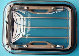 Kattoluukku/ikkuna Hevostraileriin 350X500 - Hevostrailerit/Saranat/Lavalukot/Kaasujo - 11798 - 1