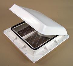 Kattoluukku veivattava Fiamma 39x39 valkoinen - KATTOLUUKUT JA OSAT - 158 - 1