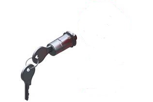 Lukko AKS 3504 Kytkimeen - Lukot kuulakytkimiin - 18198 - 1