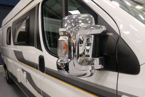 Milenco peilin suojuspari, Ducato 2007->, kromi - Lisäpeilit ja tarvikkeet - 11308 - 1