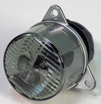 Peruutusvalo pyöreä, upotettava, savul. Ø55mm,pit 87,5mm, rv 61 mm, -051, savula - Ajoneuvovalaisimet - 588 - 1