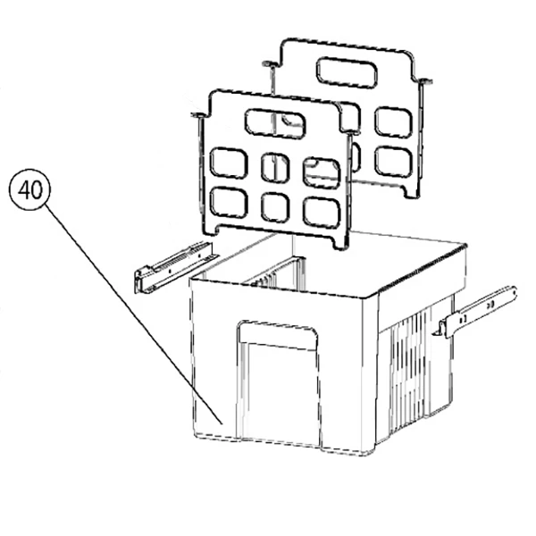 Thetford vihanneslokero T2138 - Jääkaappien varaosat Thetford - 17058 - 1