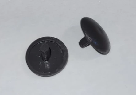 Peitenappi musta, PVC SW10 M6 - HOBBY VARAOSAT - 6309 - 1